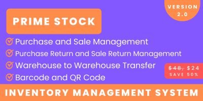 PrimeStock - Inventory Management Software