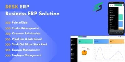 Desk-ERP - Business ERP POS Inventory Invoice