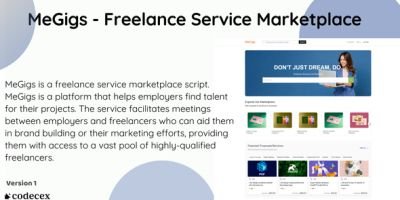 MeGigs - Freelance Service Marketplace