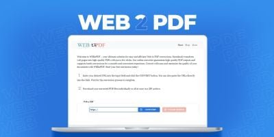 Web to PDF Converter