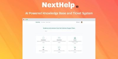 NextHelp - AI Powered Knowledge Base System