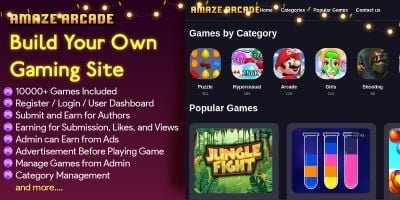 Amaze Arcade - Ultimate Game Portal