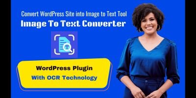 Image To Text Converter Tool WordPress Plugin