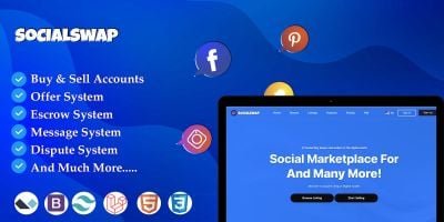 SocialSwap - Digital Account Marketplace