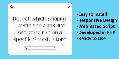 Shopify Theme and Apps Detector Script