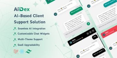 AiDex - AI-Powered Customer Support Chatbots