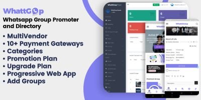 WhattGrup - WhatsApp Group Link Script