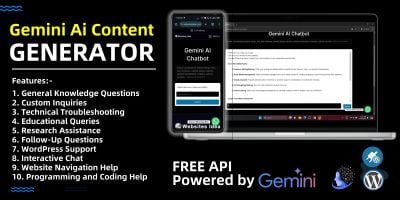 Gemini AI Chatbot Plugin for WordPress