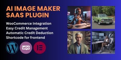 AI Image Generator SAAS - WordPress Plugin