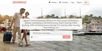 Burrow - Airbnb Clone - Online Booking Platform