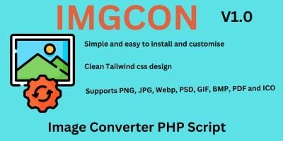 IMGCON - Image Converter PHP Script