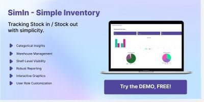 SimIn - Inventory Management System
