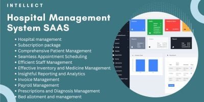 Intellect Hospital Management System SAAS