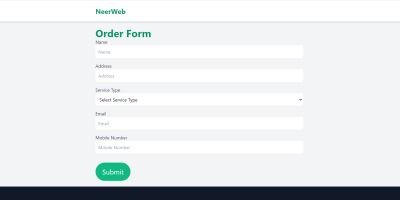WhatsApp Order Form