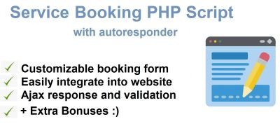 Service Booking Script with Autoresponder