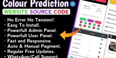 Color Prediction Game PHP Scripts