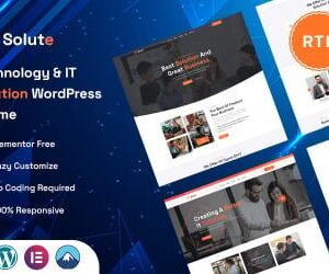 Solute - Technology & IT Solutions Wordpress Theme